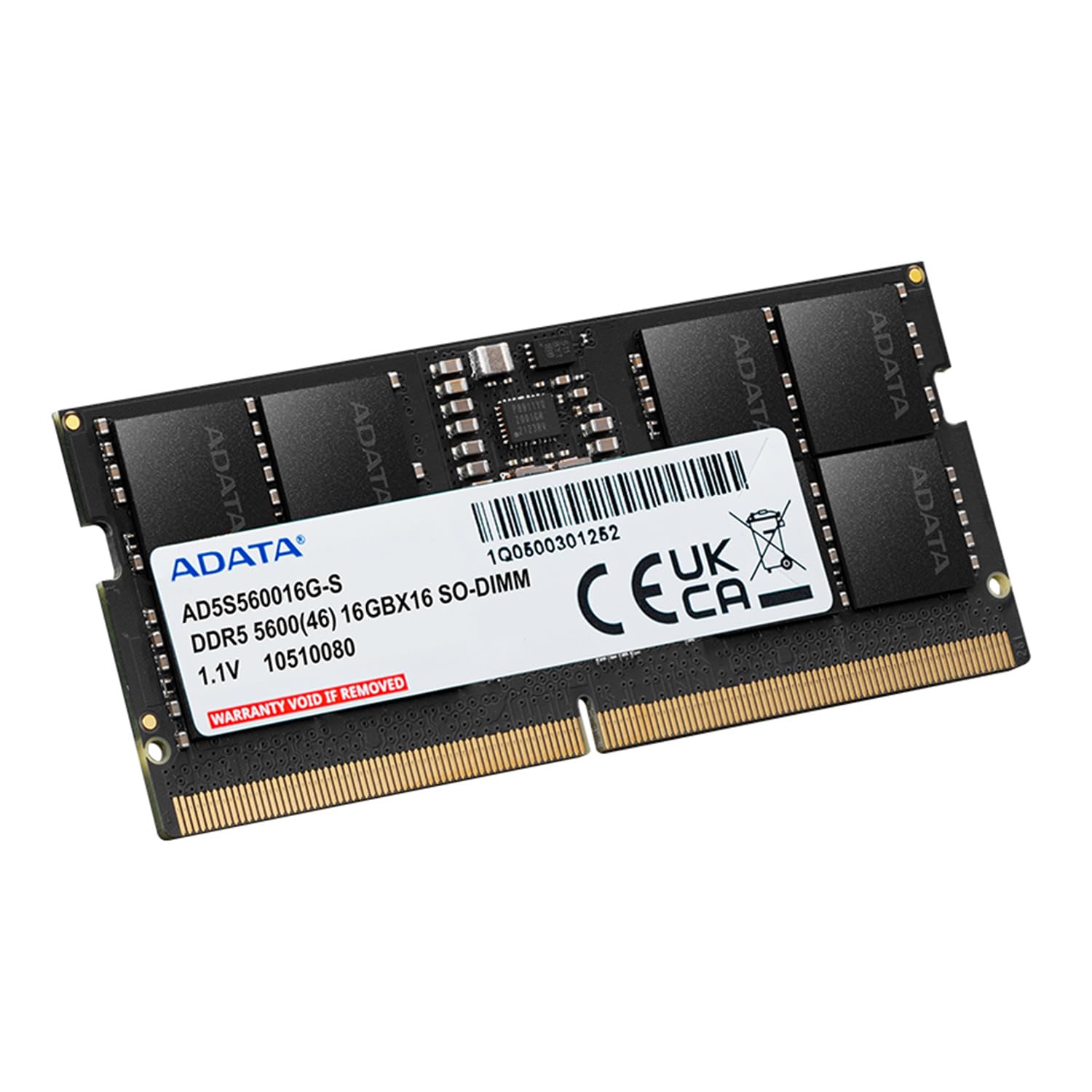 Adata Premier 32Gb (1X32Gb) Ddr5 4800Mhz Cl40 Pc5 38400 262 Pin Sodimm Memory Ram Single Pack(Ad5S480032G S)